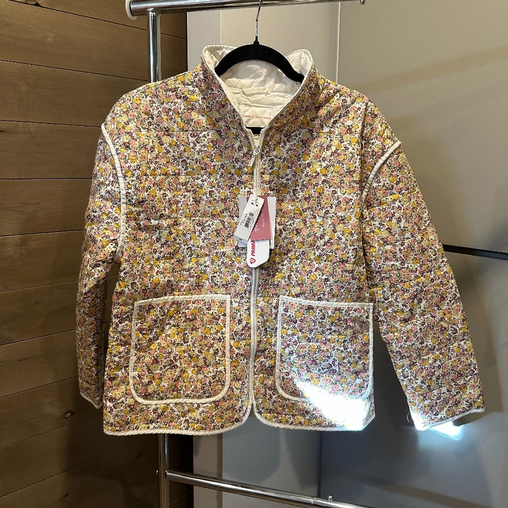 *NWT* Love Daisy quilted floral jacket Jillian Harris x Joe Fresh Size Medium